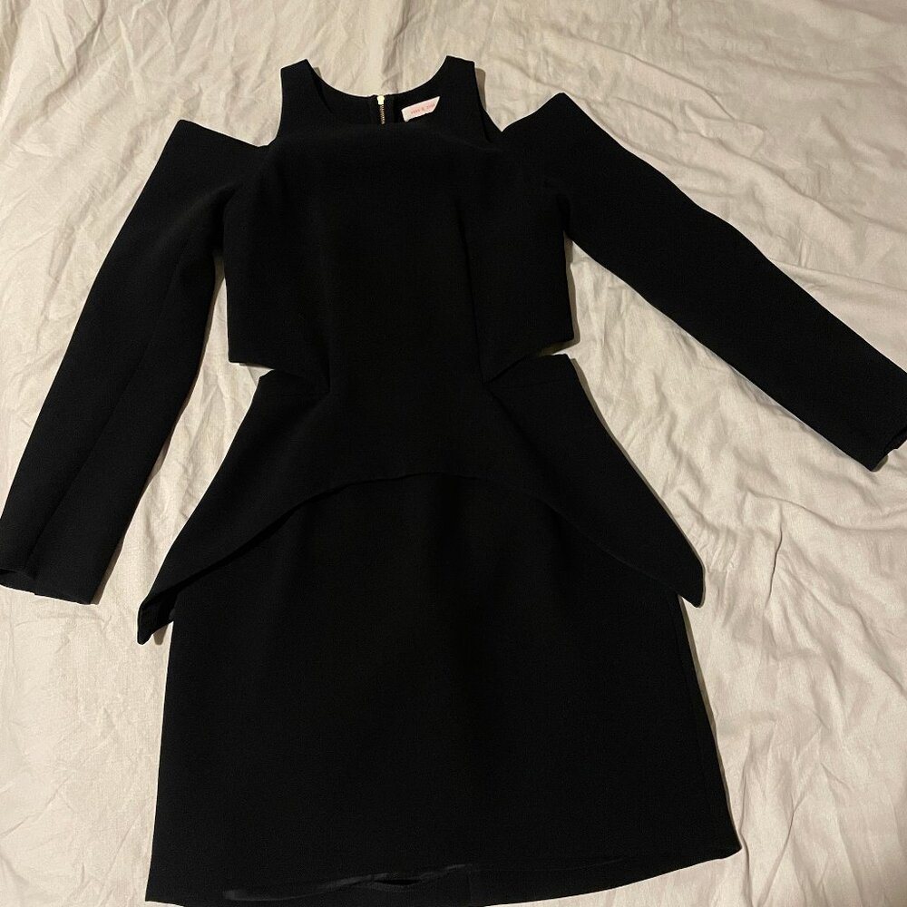 'Sass & Bide' Black cutout dress XS